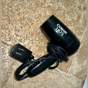 Conair Folding Handle Travel Hair Dryer (Black)